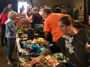 Friday Food Fellowship program outreach in Largo, Florida